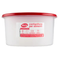 Selex Contenitore Per Alimenti Freezer/Frigo Tondo 2,50 L