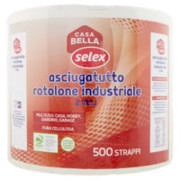Selex Casa Bella Asciugatutto 2 Veli Bobina 500 Strappi