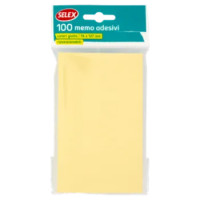 Selex Memo Adesivi Formato Mm 76 X 127 Gialli 100 Pezzi
