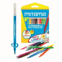 Mitama 12 Pennarelli Super Lavabili 3mm