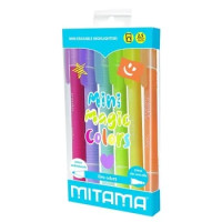 Mitama 6 Mini Evidenziatori Fluo Color