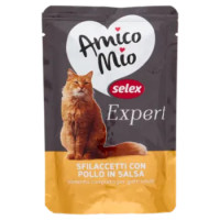 Selex Amico Mio Expert Gatto Sfilaccetti Con Pollo In Salsa 85 g