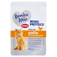 Selex Amico Mio Gatto Paté Con Pollo Mono Proteico 85 g