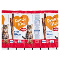 Selex Amico Mio Gatto Stick Con Manzo 7x5 g