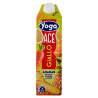 Yoga ACE Giallo Ananas Arancia Carota Limone Con Vitamine 1000 Ml