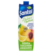 Santàl Dolce Di Natura Pesca Limone Mix Senza Zuccheri Aggiunti 1000 Ml