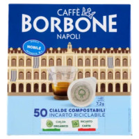 Caffè Borbone Miscela Nobile Cialde Compostabili* 50 x 7,2 g