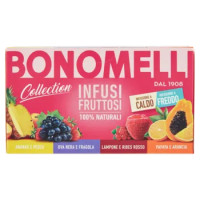 Bonomelli Infusi Fruttosi 100% Naturali Collection 20 Filtri 40 g