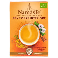 Pompadour NamasTe Tisana Ayurvedica Biologica Benessere Interiore 15 x 1,8 g