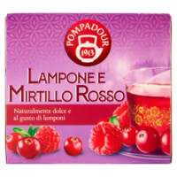 Pompadour Lampone e Mirtillo Rosso 10 x 2 g