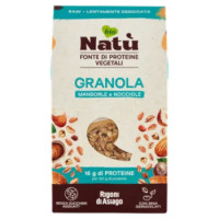 Rigoni Di Asiago Natù Fonte Di Proteine Vegetali Granola Mandorle e Nocciole Bio 250 g