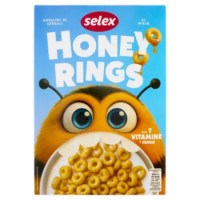 Selex Honey Rings Anellini Di Cereali Al Miele 375 g