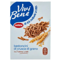 Selex Vivi Bene Bastoncini Di Crusca Di Frumento Ad Alto Contenuto Di Fibre 375 g