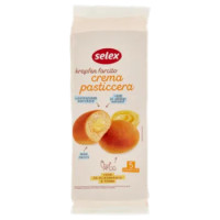 Selex Krapfen Farcito Crema Pasticcera 5x42 g