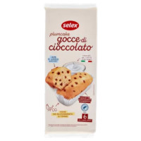 Selex Plum Cake Con Gocce Di Cioccolato 6x35 g