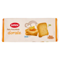 Selex Fette Biscottate Classiche In Confezioni Salvafreschezza 18x4 Fette 640 g