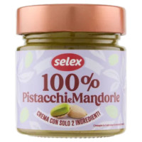 Selex Crema 100% Pistacchi e Mandorle 175 g