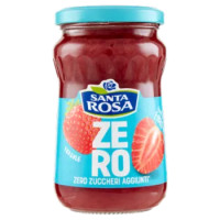 Santa Rosa Confettura Fragole Fonte Di Fibre Zero Zuccheri 300 g