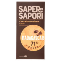 Selex Saper Di Sapori Cioccolato Fondente Extra Cacao 71% Madagascar 100 g
