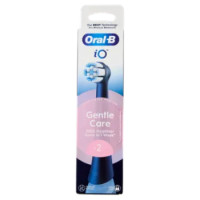 Oral-B IO Testine Ricambio Gentle Care Blu Spazzolino Elettrico Denti Ricaricabile, 2 Refills