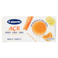 IL GIGANTE ACE Arancia Carota Limone 3 x 200 Ml