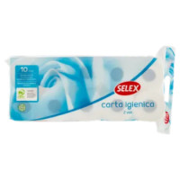 Selex Carta Igienica 2 Veli 10 Rotoli