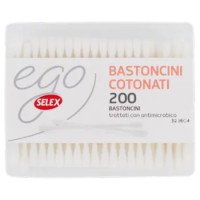 Selex Bastoncini Cotonati 200 Pezzi