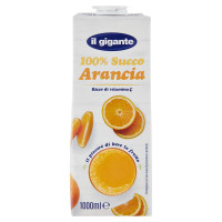 IL GIGANTE 100% Succo Arancia 1000 Ml