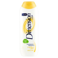Dimension By Lux Shampoo & Balsamo 2in1 Capelli Lisci Effetto Seta 250 Ml