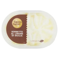 Selex Saper Di Sapori Gelato Sorbetto Al Limone Di Sicilia 200 g