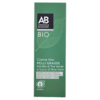 Armonia & Benessere Crema Viso Per Pelli Grasse Bio Con Estratto The Verde e Succo Aloe Vera 50 Ml