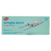 Selex Siringhe Sterili Con Ago Indolore Ml 5 10 Pezzi