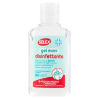 Selex Gel Per Mani Disinfettante Presidio Medico Chirurgico 80 Ml