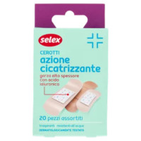 Selex Cerotti Ad Azione Cicatrizzante Assortiti 20 Pezzi
