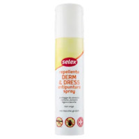 Selex Spray Antipuntura Zanzare e Zecche Derm&Dress 100 Ml