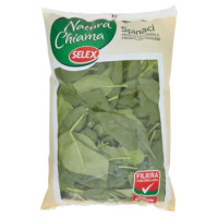 Selex Natura Chiama Spinaci Lavati e Pronti Da Cuocere 500 g