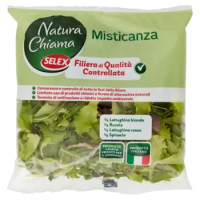 Selex Natura Chiama Misticanza Lavata e Pronta Per Il Consumo 80 g