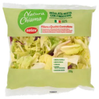 Selex Natura Chiama Insalata Mista Con Finocchio Lavata e Pronta Per Il Consumo 200 g