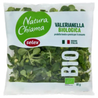 Selex Natura Chiama Valerianella Lavata e Pronta Per Il Consumo Biologica 80 g