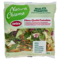 Selex Natura Chiama Insalata Primavera Lavata e Pronta Per Il Consumo 200 g