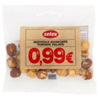 Selex Frutta Secca Nocciole Pelate e Tostate 30 g