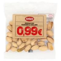 Selex Frutta Secca Pistacchi Tostati e Salati 40 g