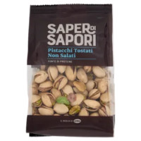Selex Saper Di Sapori Frutta Secca Pistacchi Tostati e Non Salati 200 g