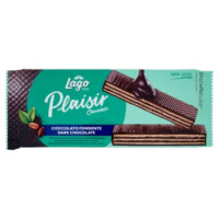 Lago Plaisir Chocolate Cioccolato Fondente Wafer Di Cioccolato Fondente Con Crema Al Cacao 120 g