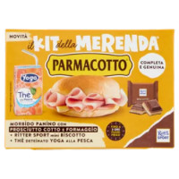 Parmacotto Il Kit Della Merenda Prosciutto Cotto e Formaggio