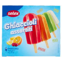 Selex 10 Ghiaccioli Assortiti 700 g