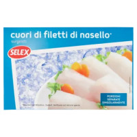 Selex Cuori Di Filetti Di Nasello Surgelati 300 g