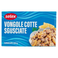 Selex Vongole Cotte e Sgusciate Surgelate 250 g