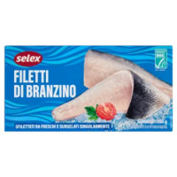 Selex Filetti Di Branzino Surgelati 250 g