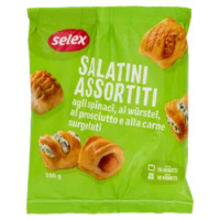 Selex Salatini Rustici Misti Di Pasta Sfoglia Ripieni Surgelati 500 g